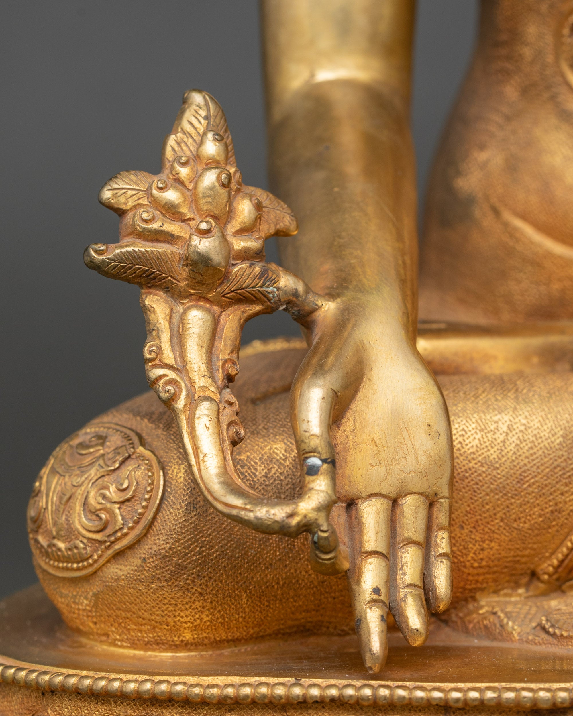 Tibetan Medicine Buddha Sculpture | Handcrafted in Nepal