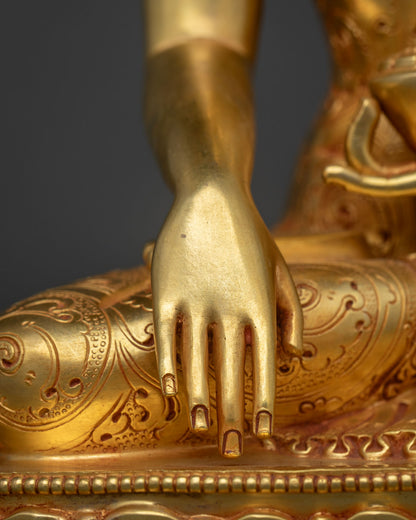 Shakyamuni Buddha Statue | Serene Meditating Buddha Figure
