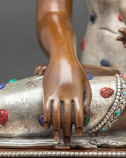 Buddha Altar Statue | Authentic Nepalese Artisan Meditation Figure