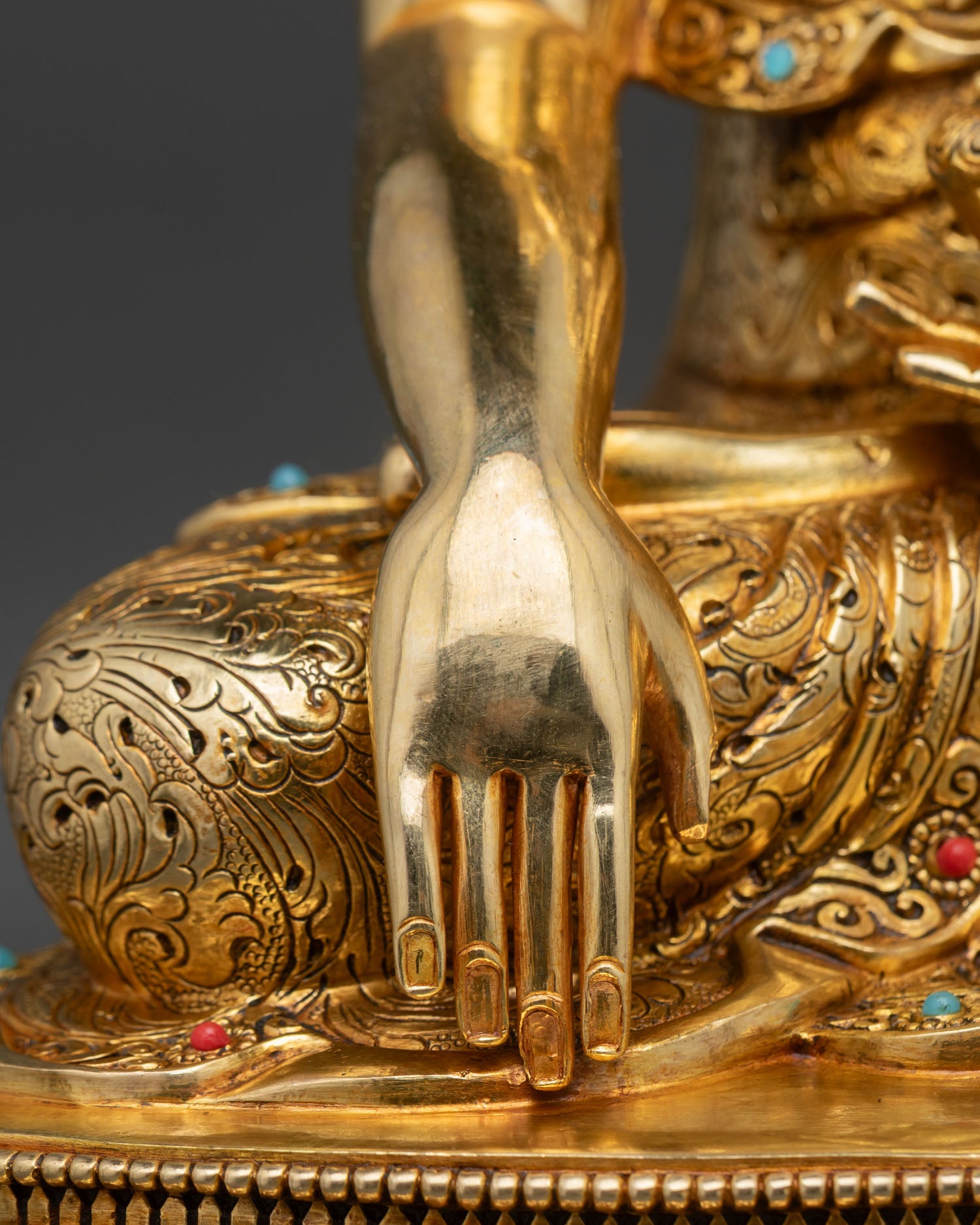 Shakyamuni Buddha Statue | Sacred Dharma Teacher Sculpture