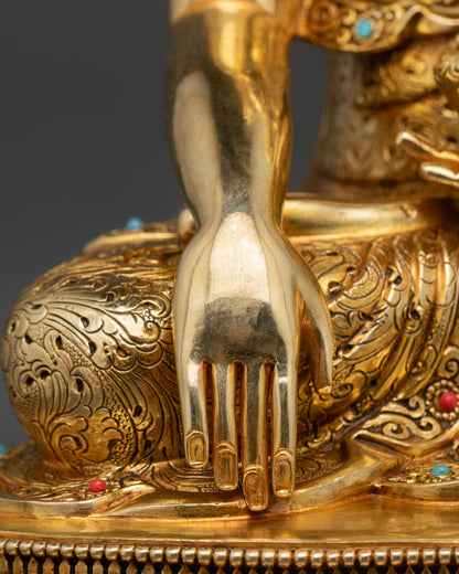 Shakyamuni Buddha Statue | Sacred Dharma Teacher Sculpture