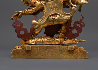 Six Armed Mahakala Statue