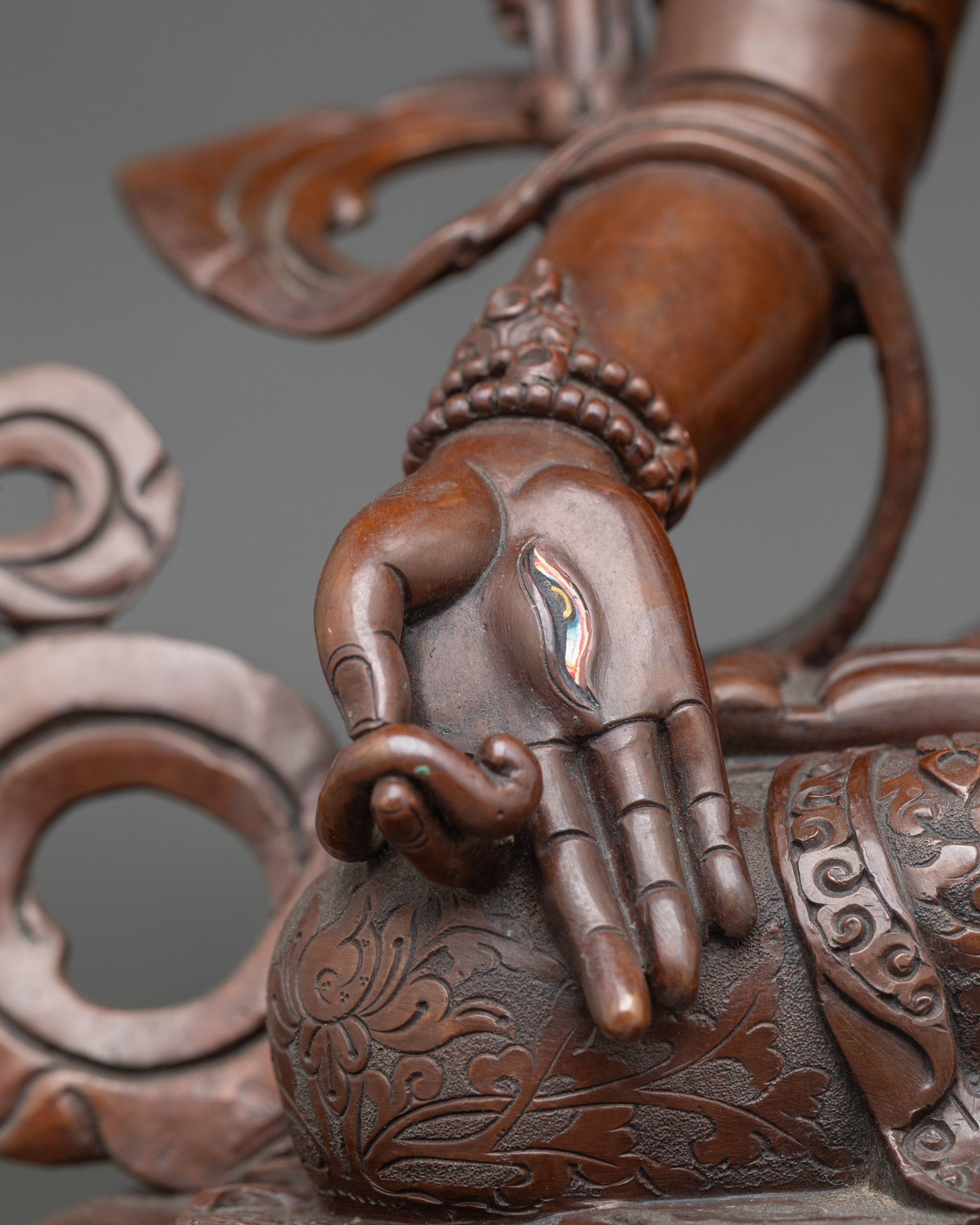 White Tara Goddess Statue | Spiritual Nepalese Artwork