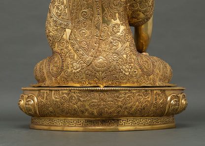 Grand Buddha Statue from Nepal | Meditating Buddha Figurine