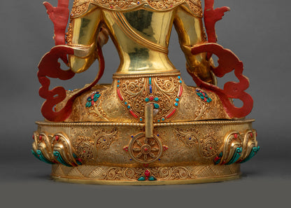 Authentic Sapta Lochani Tara Statue | Tibetan Buddhist Spiritual Art