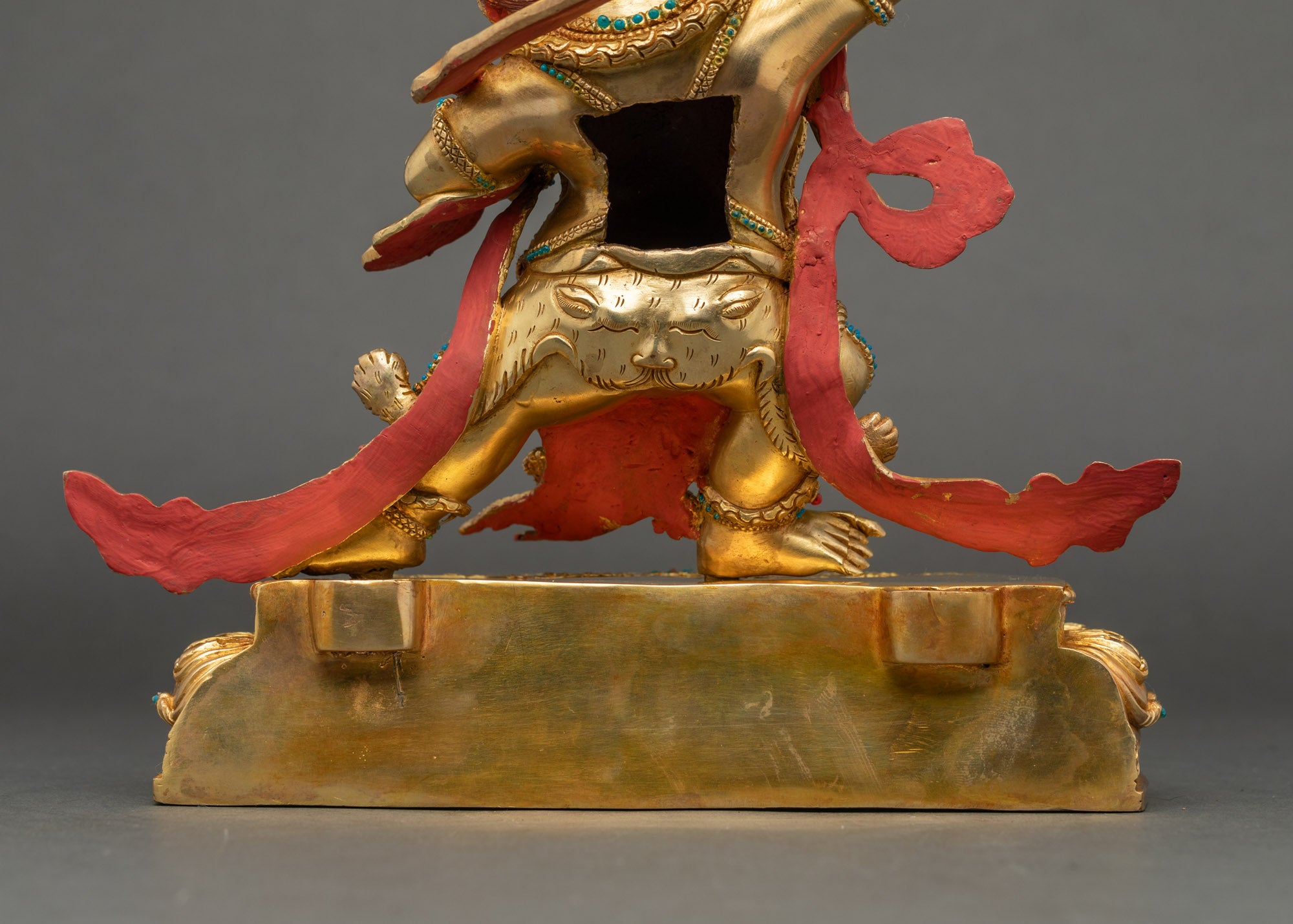 Wrathful Chakna Dorje Sculpture | Handicrafted Nepalese Artwork