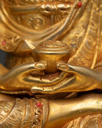 Amitabha Buddha Statue | Handcrafted Meditation Artwork