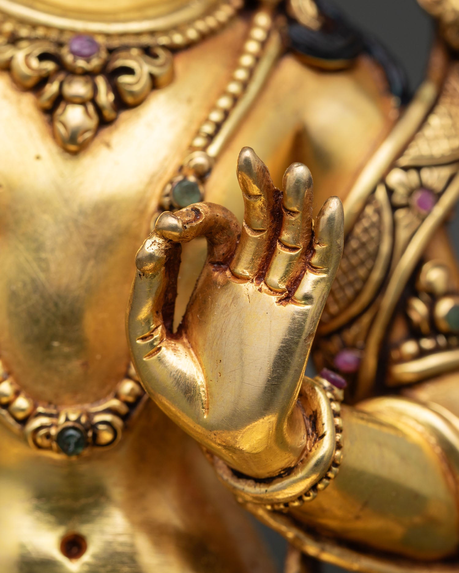 Luxury Manjushri Statue | Beautifully Crafted by Nepali Artisans