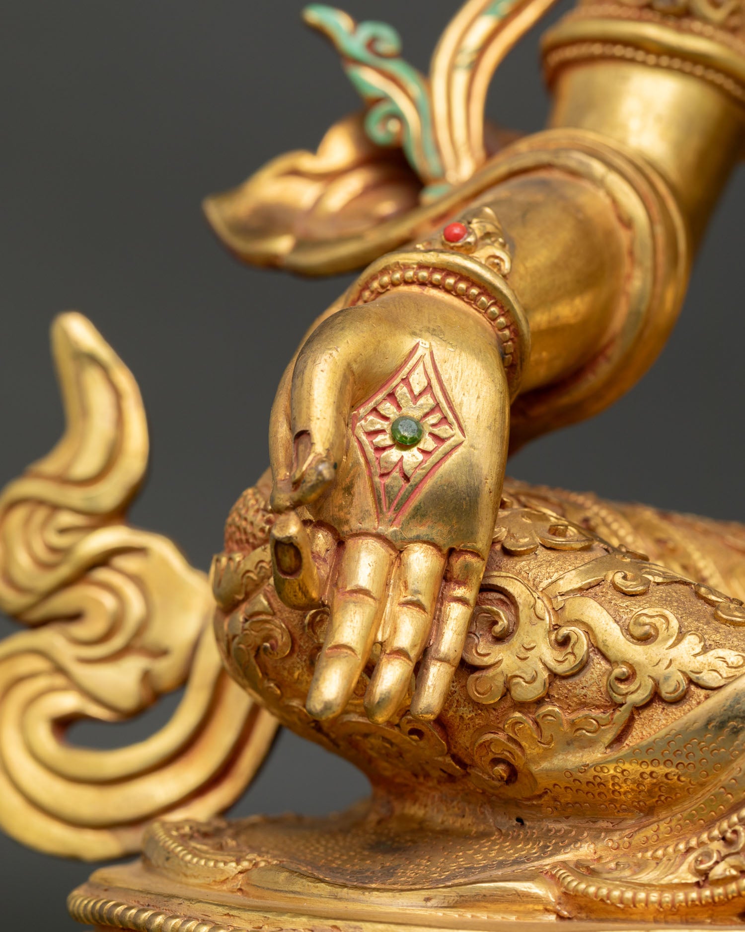 Green Tara Statue