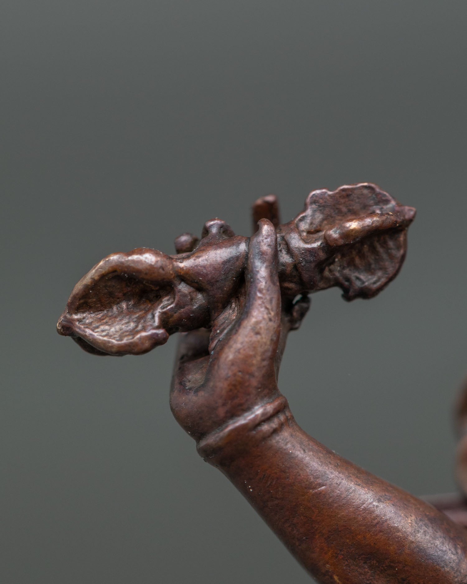Oxidized Vajrapani Statue | Authentic Himalayan Sculpture