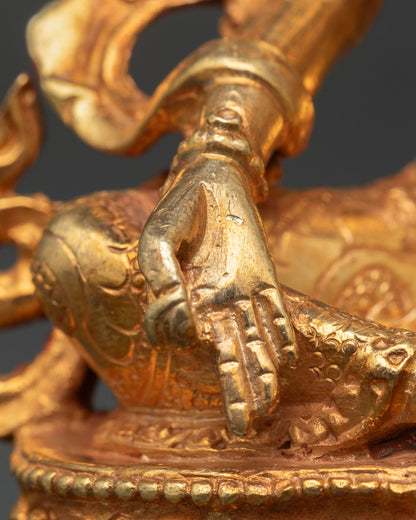 Green Tara Statue – Handcrafted Buddhist Goddess Figure