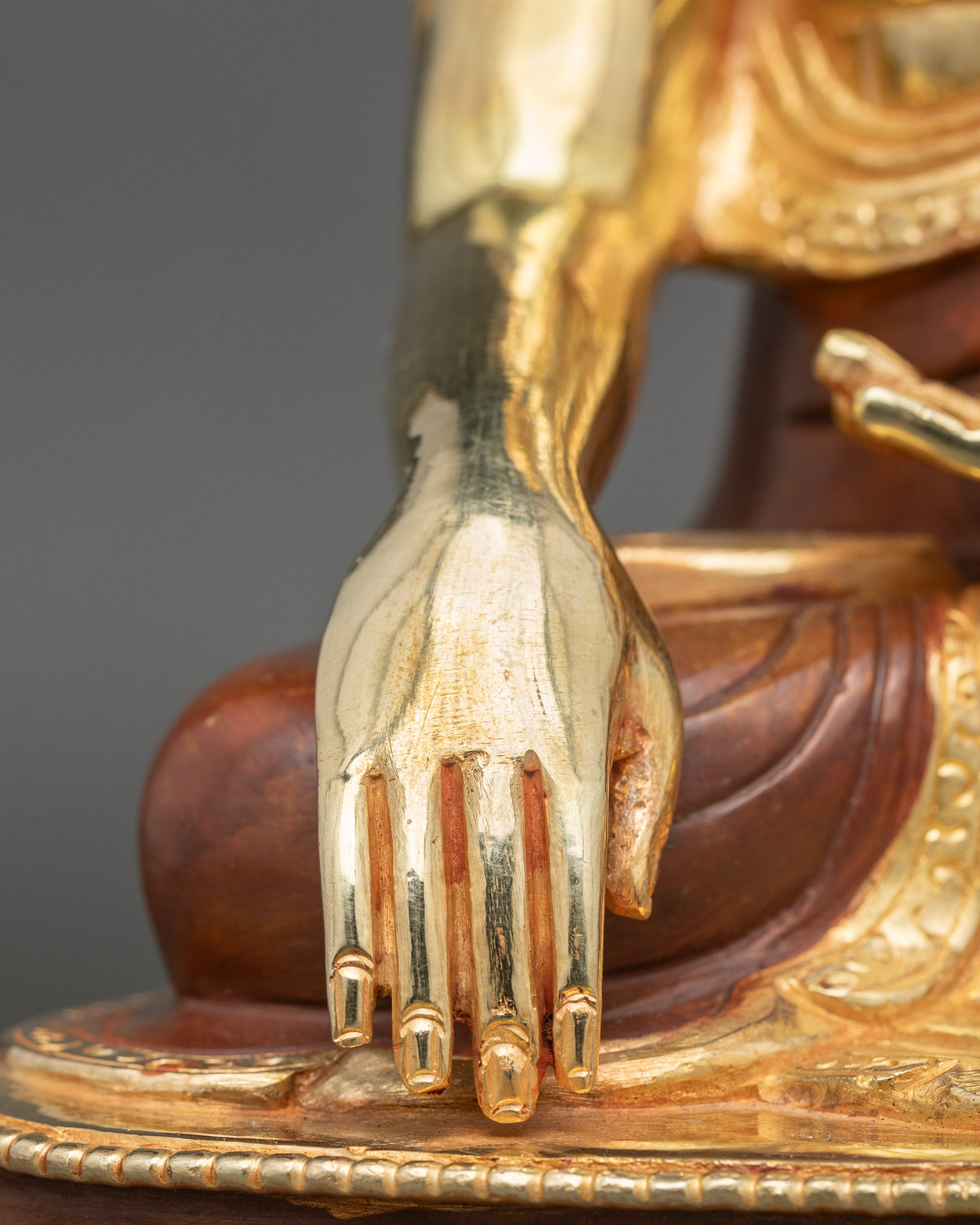 Nepalese Shakyamuni Buddha Statue | A Sacred Meditation Companion