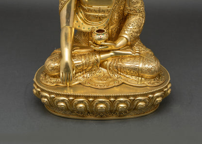 Historical Shakyamuni Buddha Statue | Handmade in Nepal