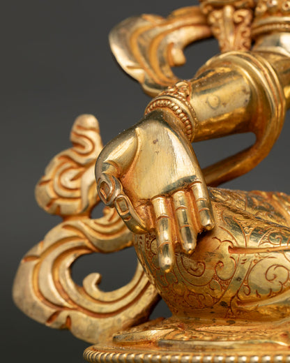 Green Tara Statue | Handcrafted Buddhist Spiritual Art