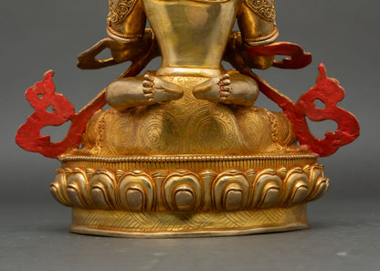 Vajradhara and Consort | Himalayan Spiritual Sculpture