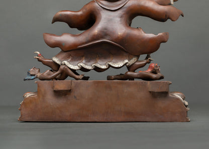 Mahakala Bernagchen Statue | Fierce Protector of Dharma