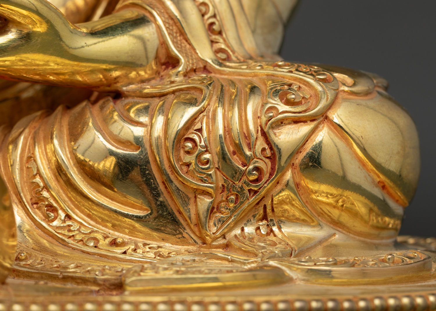 Traditional Guru Rinpoche (Padmasambhava) Statue | Handmade in Nepal