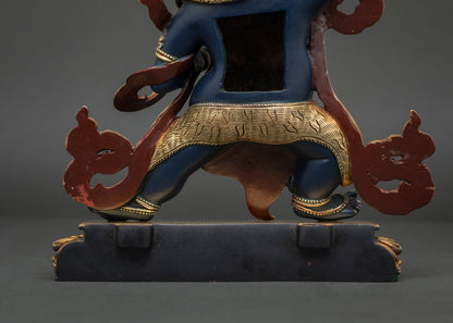 Hand-painted Vajrapani Statue – Protector of Gautama Buddha