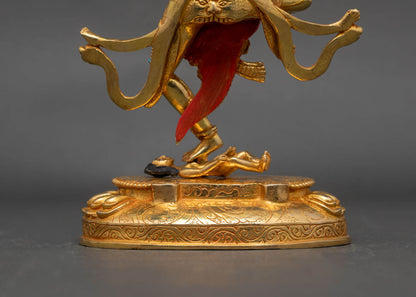 Troma Nagmo Statue – Tibetan Black Wrathful Mother