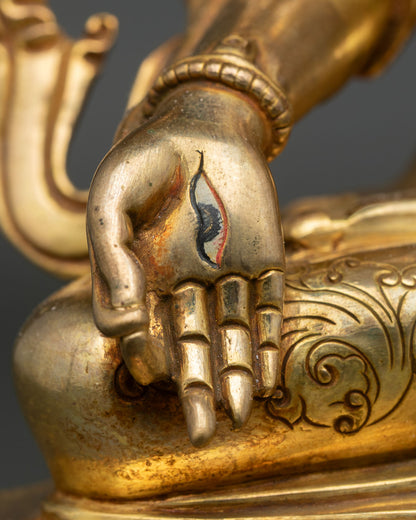 White Tara Statue | Seven-Eyed Goddess of Compassion