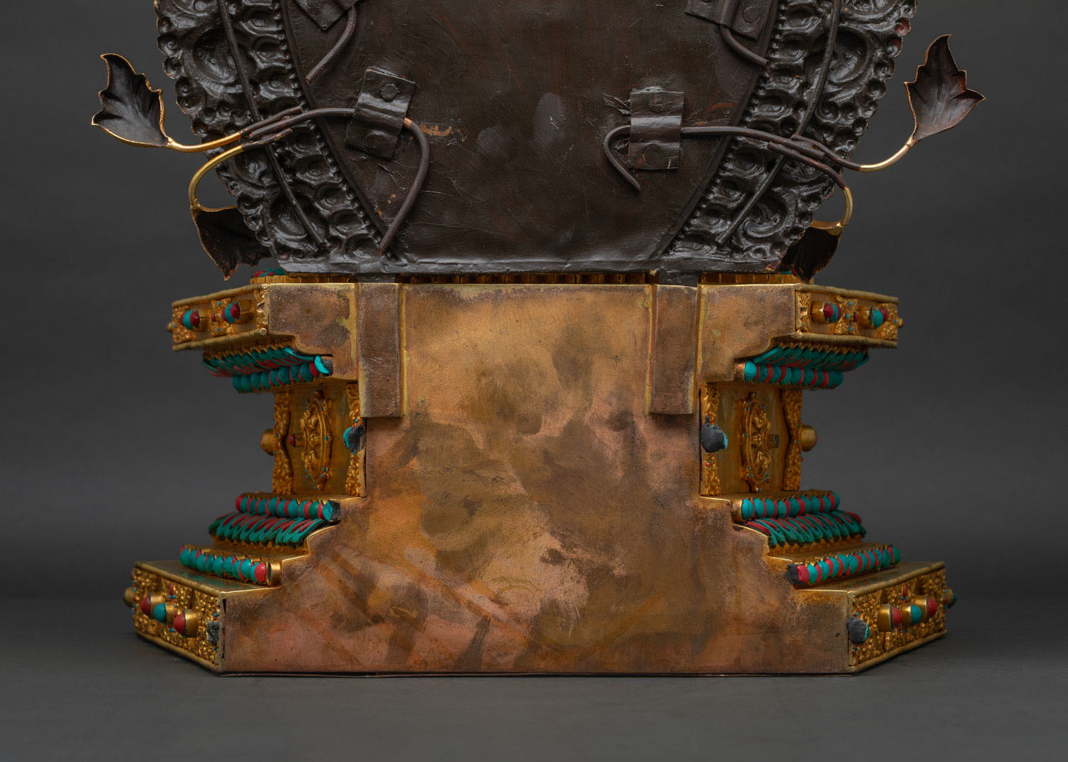 Green Tara with Throne