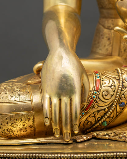 Big Shakyamuni Buddha Statue | Handicrafted Nepalese Sculptures