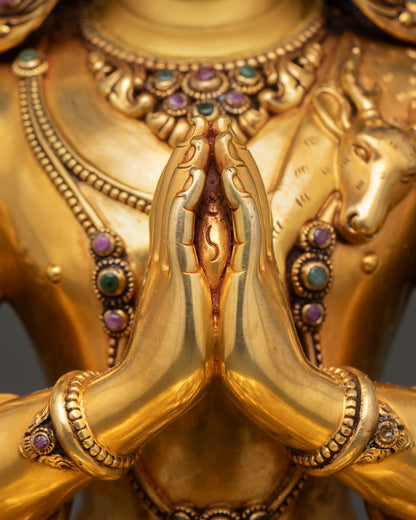 Chenrezig Statue | High-Quality Buddhist Meditation Art