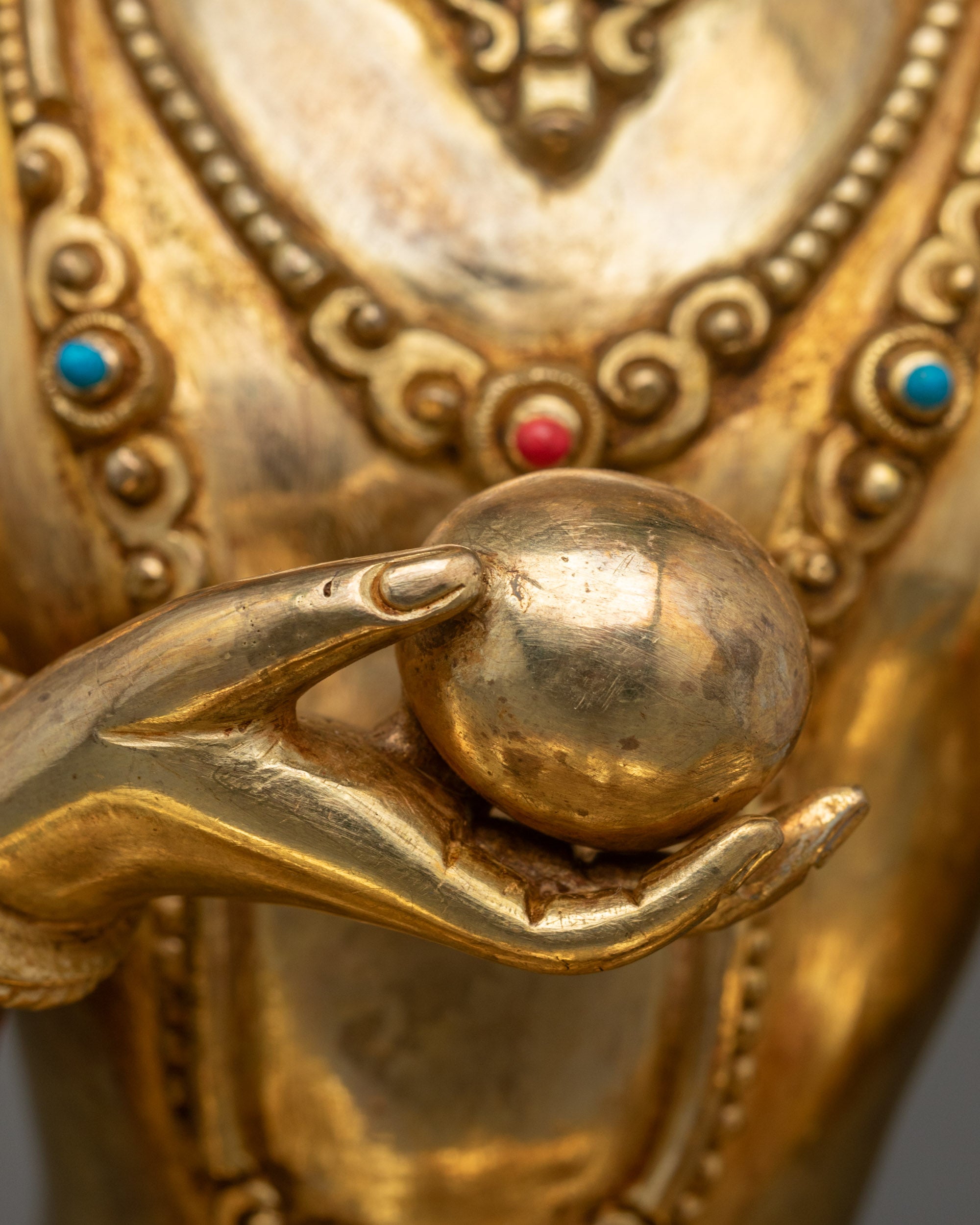 Sayi Nyingpo Statue for Home Altar | Nepalese Devotional Artwork