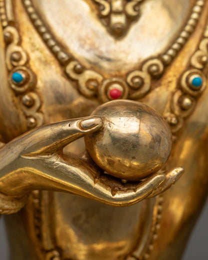 Sayi Nyingpo Statue for Home Altar | Nepalese Devotional Artwork