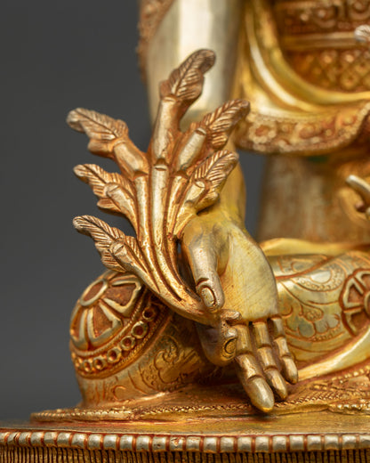 Medicine Buddha Statue | Lost Wax Cast in Nepal