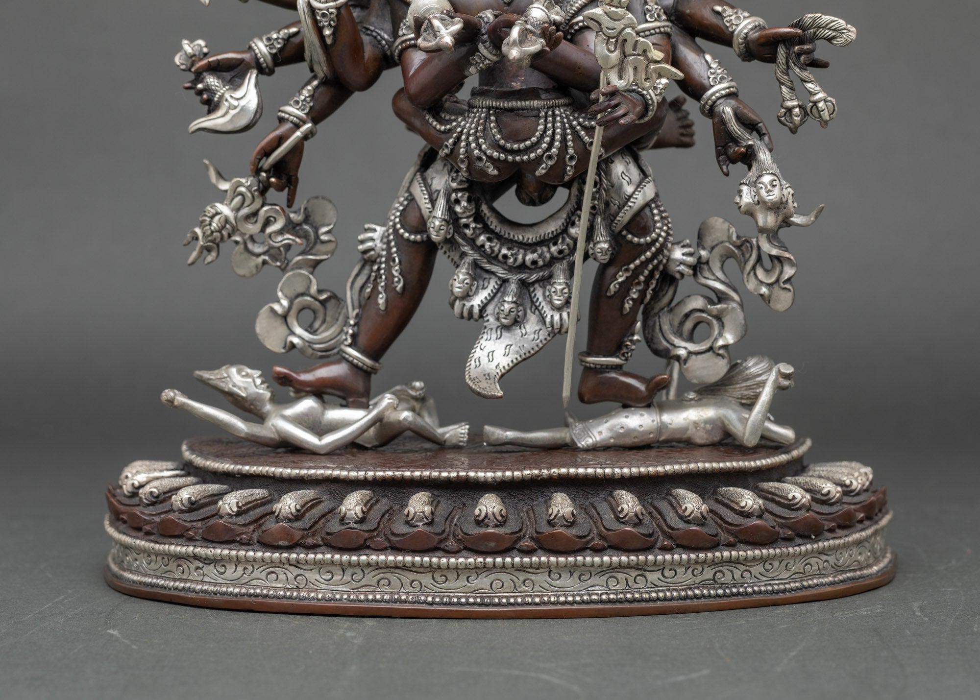 Himalayan Chakrasamvara Yab Yum Sculpture for Meditation Space