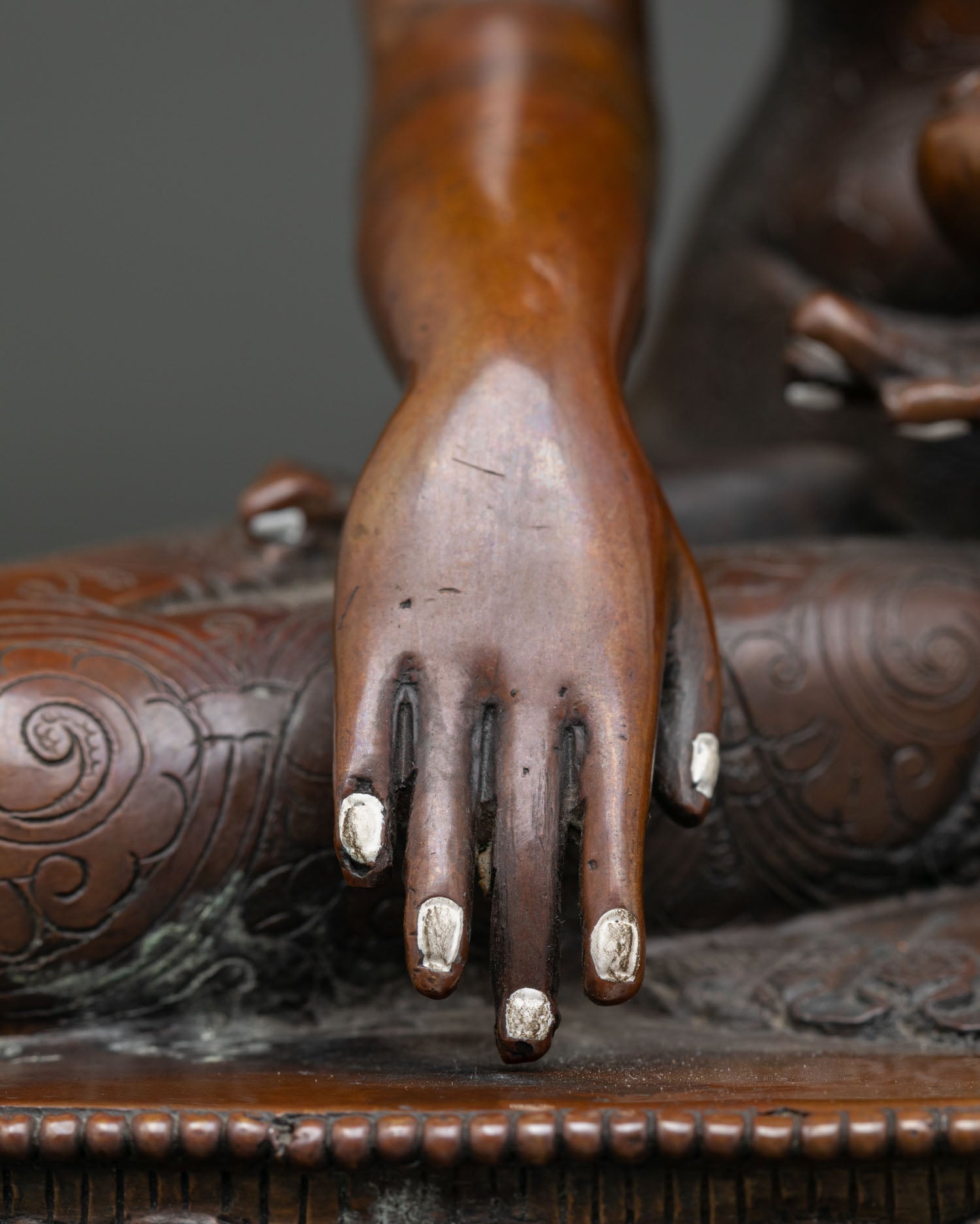 Copper Shakyamuni Buddha Statue | Authentic Nepalese Artwork