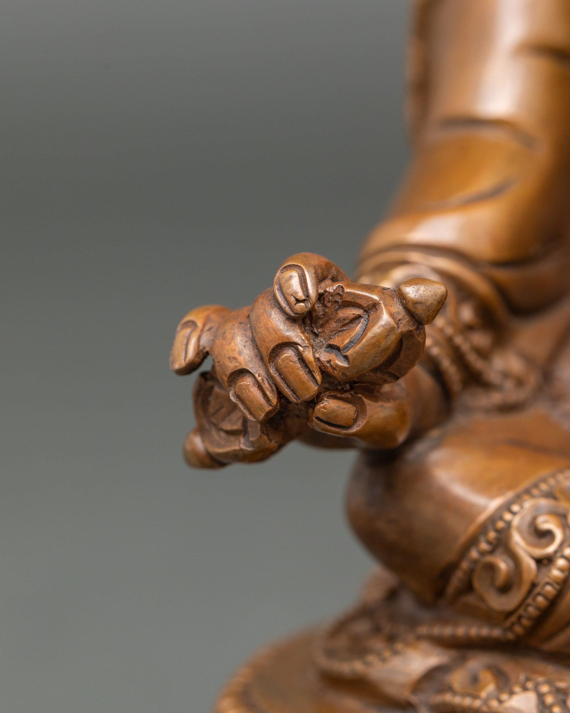 Guru Rinpoche Statue from Nepal | Handmade Padmasambhava Buddhist Art