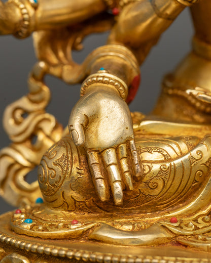 Ushnishavijaya Buddhist Statue | Wrathful Protector for Meditation Altar