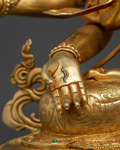 Ushnishavijaya Namgyalma Sculpture | Premium Tibetan Buddhist Statue