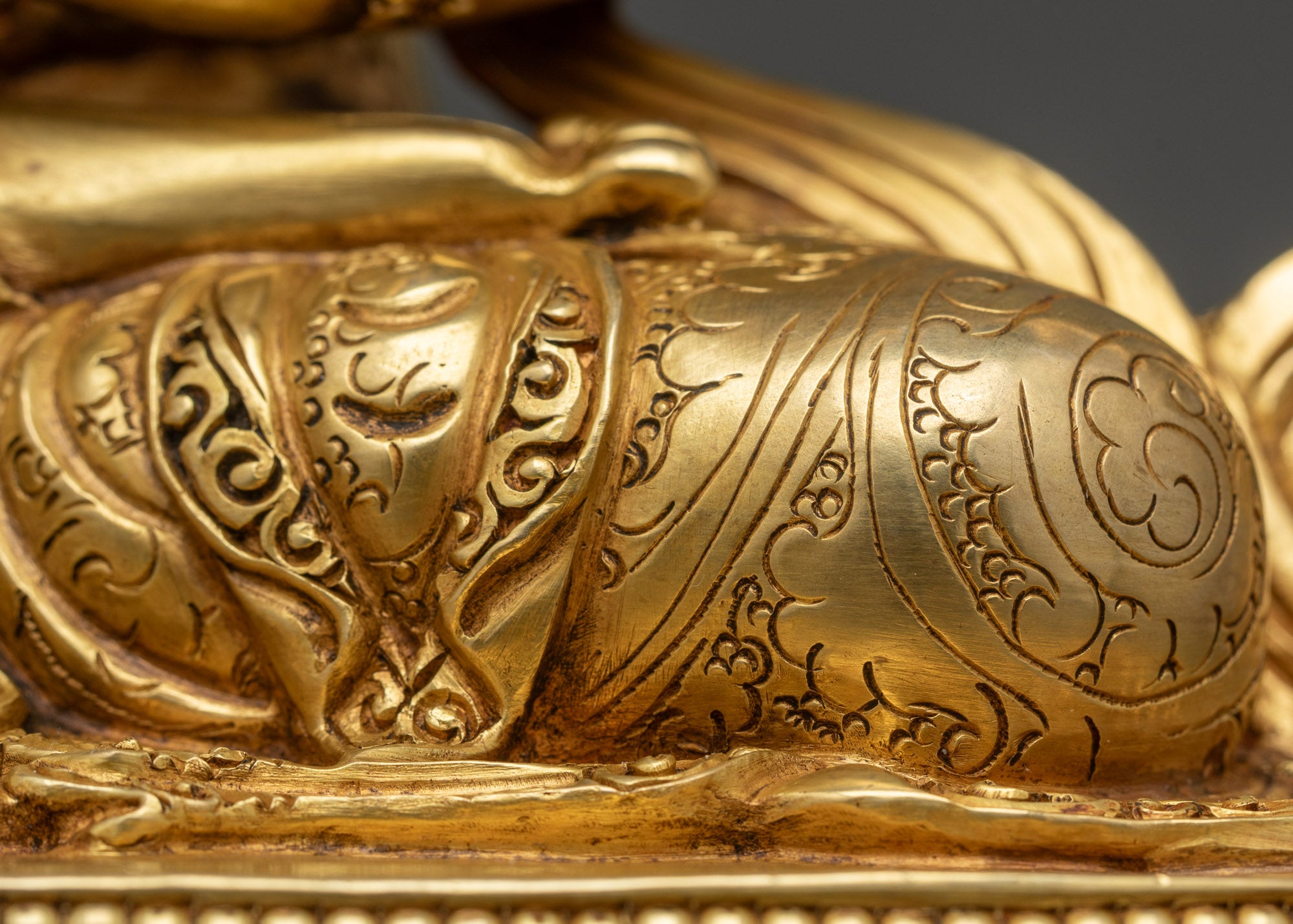 Buddhist Namgyalma Statue | Three-Faced Long-Life Deity Sculpture