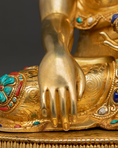 Shakyamuni Buddha Meditation Statue - Sacred Home Decor