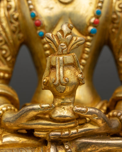 Amitayus Statue - The Buddha of Infinite Life and Spiritual Abundance