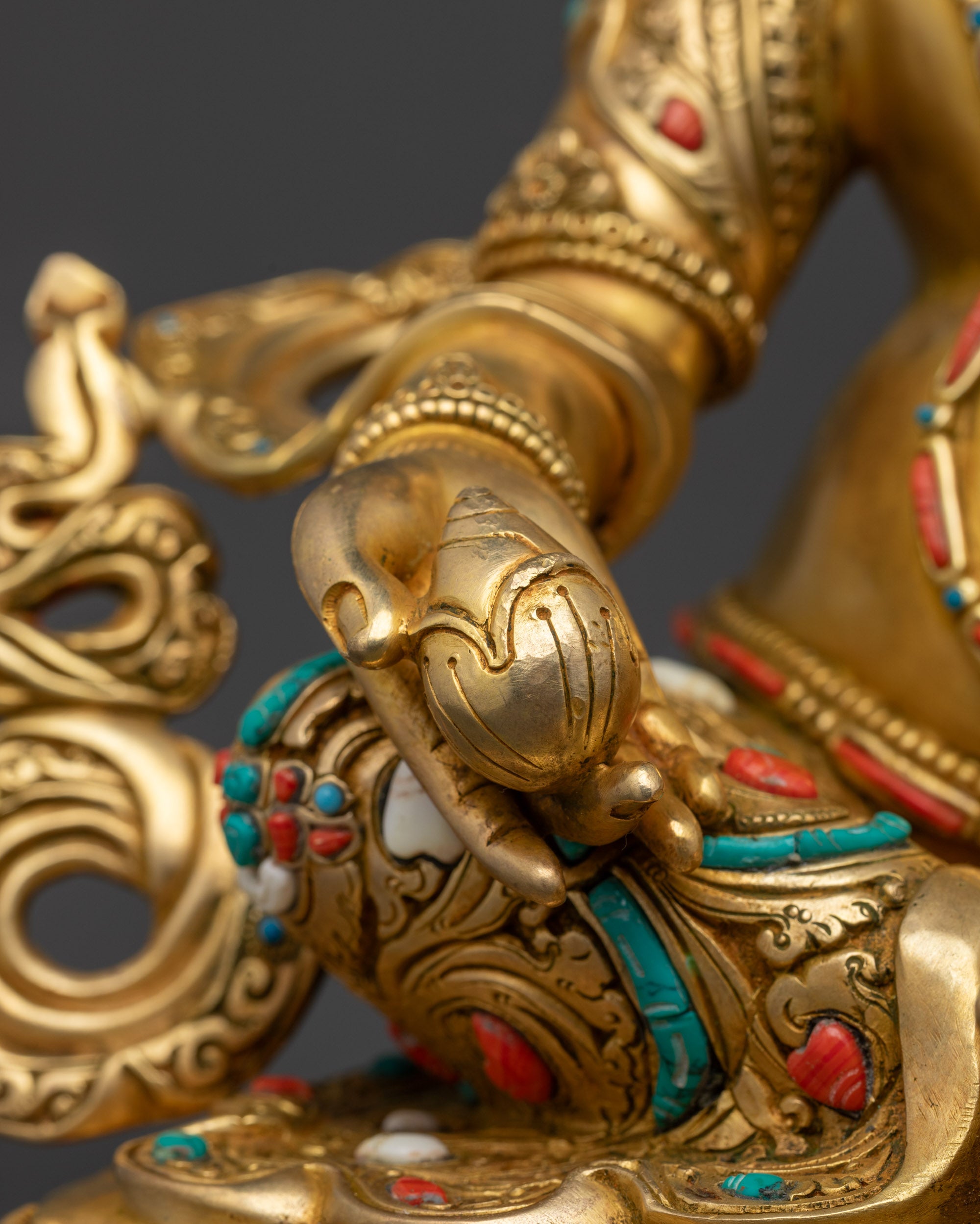 Dzambhala Statue for Blessings | Enhance Prosperity and Spiritual Luck