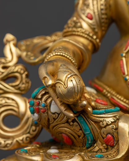 Dzambhala Statue for Blessings | Enhance Prosperity and Spiritual Luck
