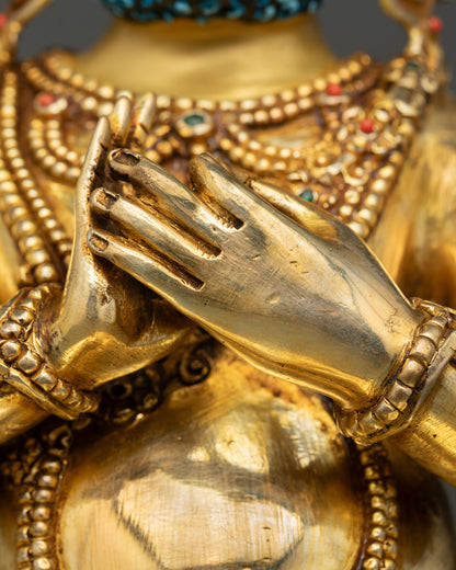 Virupa Statue | Sacred Tibetan Buddhist Mahasiddha Art