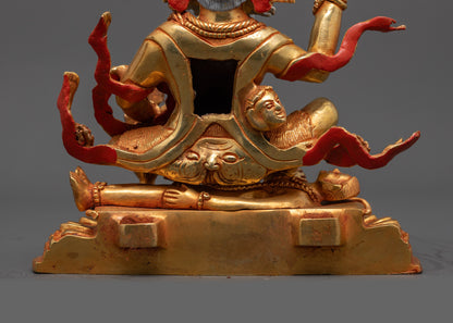Mahakala Gonpo Bramzehi Statue | Brahmanrupa Vajrayana Protector