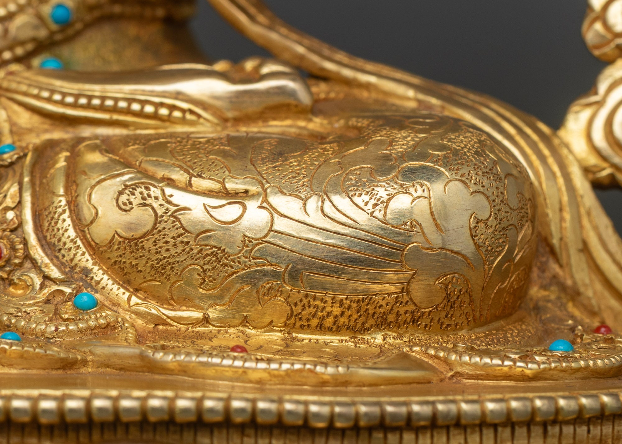 Sacred Manjushree Statue -  Buddhist Deity of Wisdom and Compassion