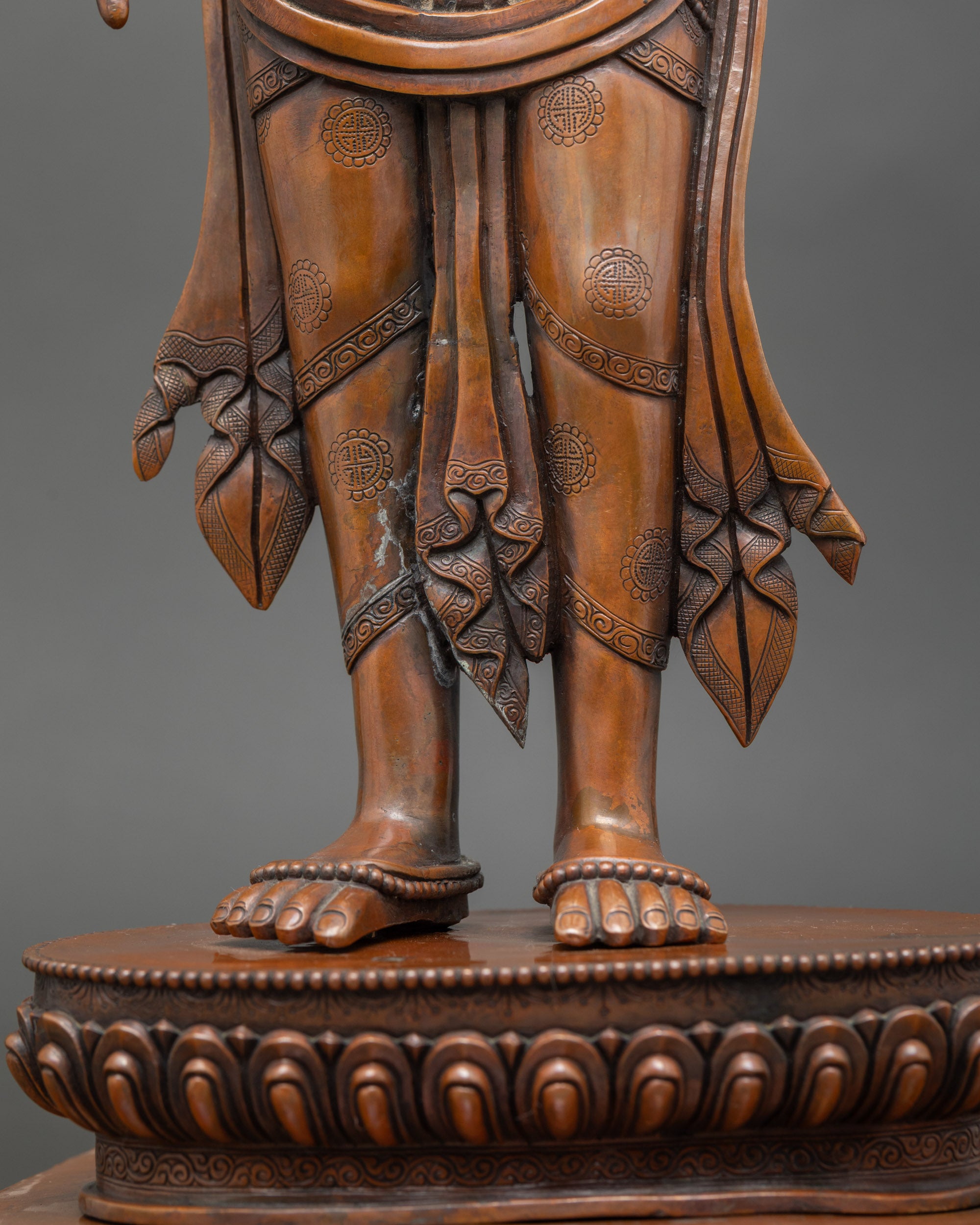Standing Green Tara Goddess Statue- The Goddess of Buddha