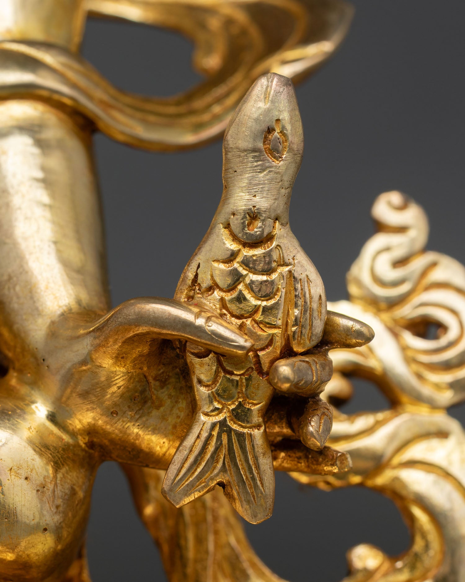 Handmade Tilopa Naropa Set | Buddhist Kagyu Master Sculpture