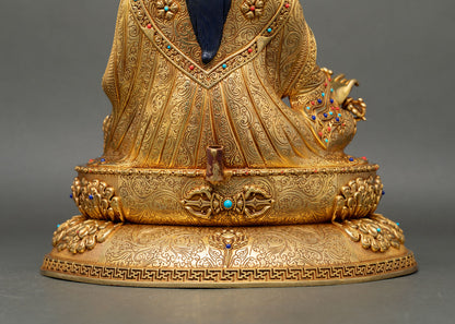 Guru Rinpoche Statue | Vajrayana Buddhist Art from Nepal
