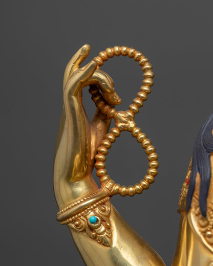 Deity of Infinite Compassion Chenrezig Statue | Nepalese Artwork