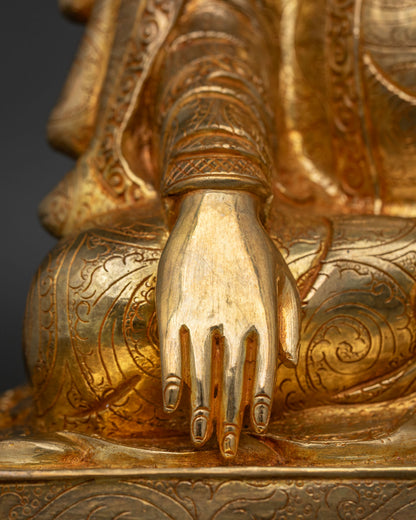 Marpa Set Statue | Revered Masters of the Kagyu Tradition