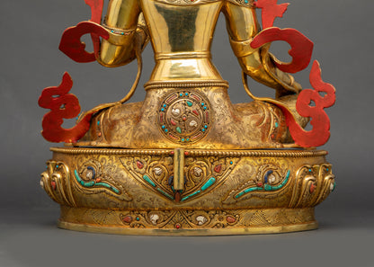 Green Tara Statue