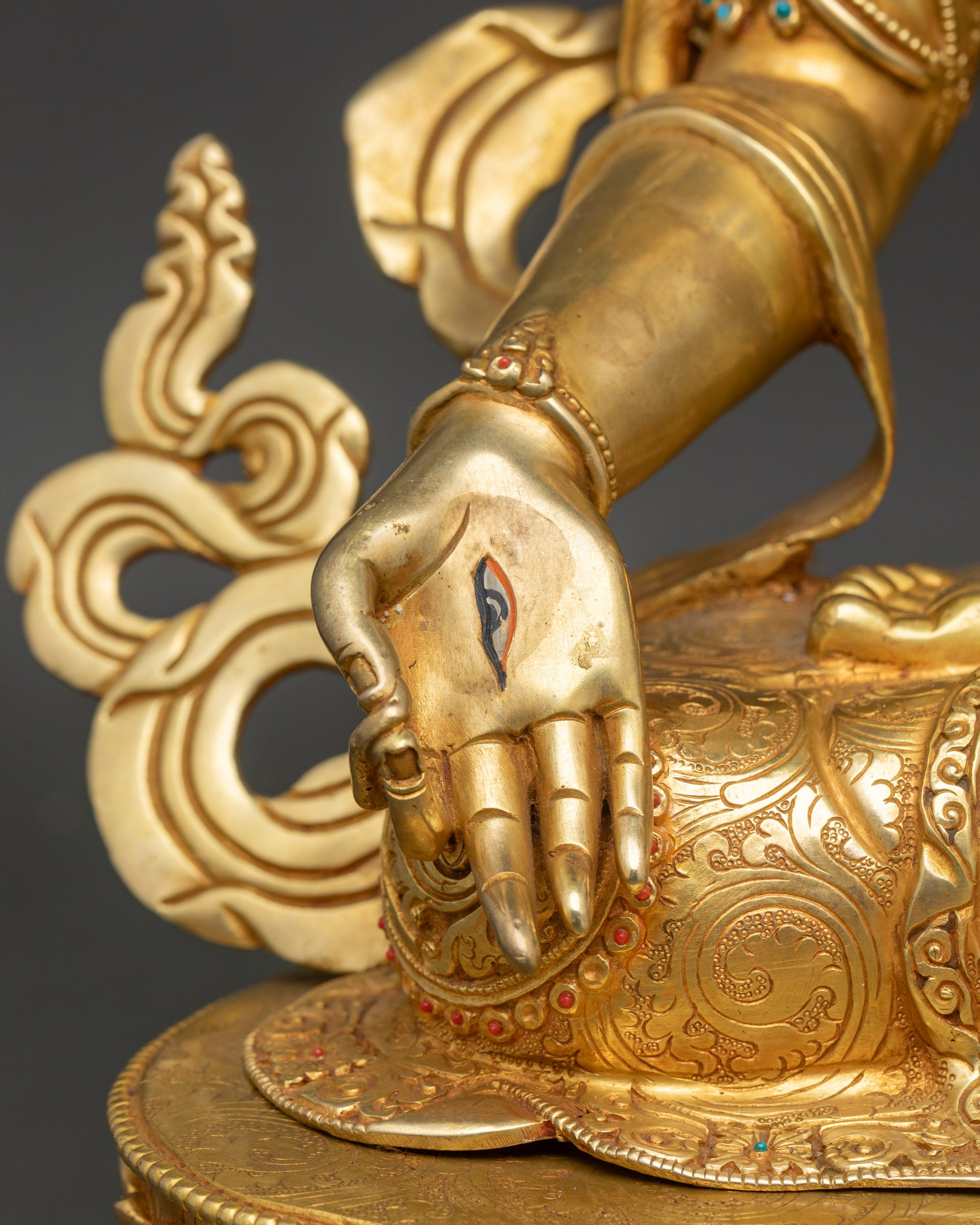 Drolma Karmo Statue | Artisan-Made Nepalese Spiritual Artwork